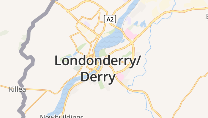 Derry online kaart