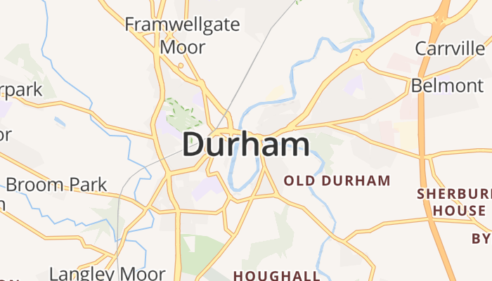 Durham online kaart