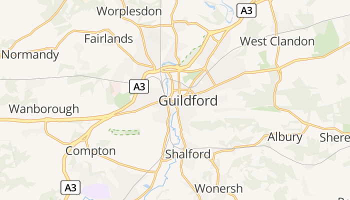 Guildford online kaart