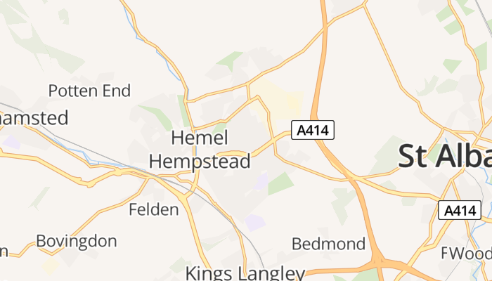 Hemel Hempstead online kaart