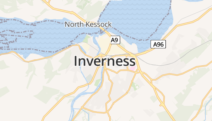 Inverness online kaart