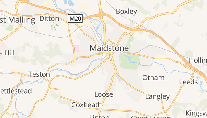 Maidstone online kaart