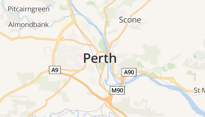 Perth online kaart