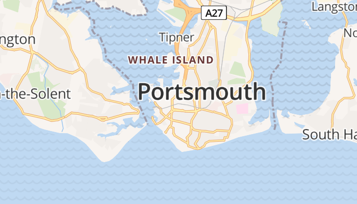 Portsmouth online kaart