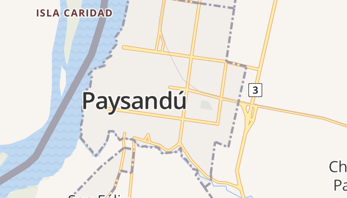 Paysandú online kaart