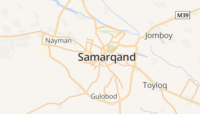 Samarkand online kaart