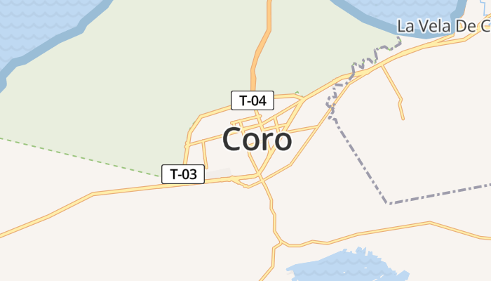 Coro online kaart