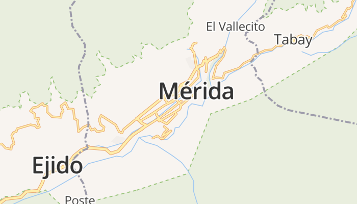 Mérida online kaart