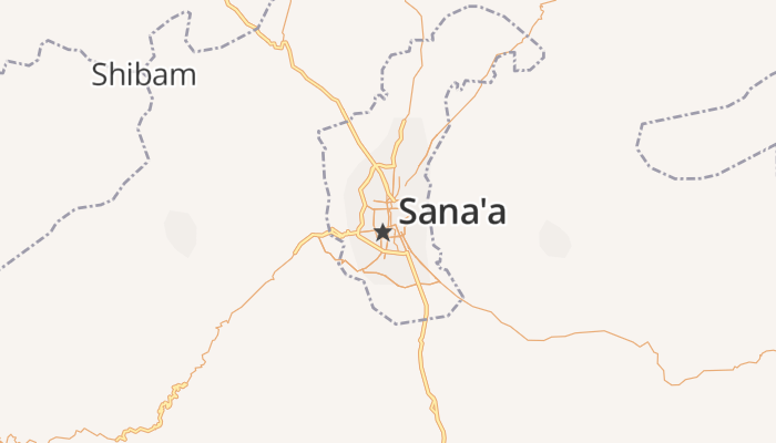 Sanaa online kaart