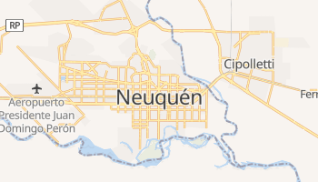 Neuquén - szczegółowa mapa Google