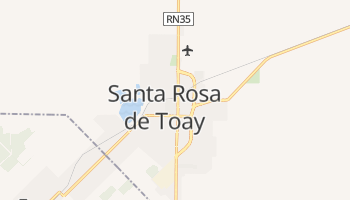 Santa Rosa de Toay - szczegółowa mapa Google
