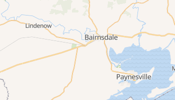 Bairnsdale - szczegółowa mapa Google
