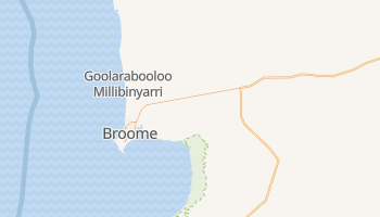 Broome - szczegółowa mapa Google