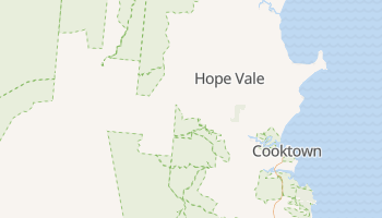 Cooktown - szczegółowa mapa Google