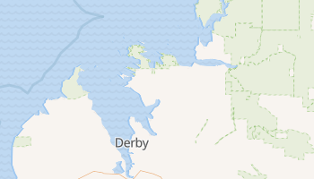 Derby - szczegółowa mapa Google