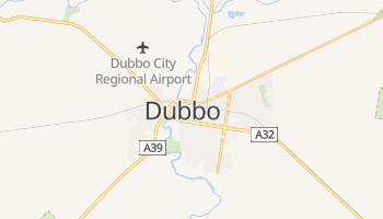 Dubbo - szczegółowa mapa Google