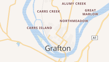 Grafton - szczegółowa mapa Google