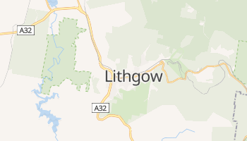 Lithgow - szczegółowa mapa Google