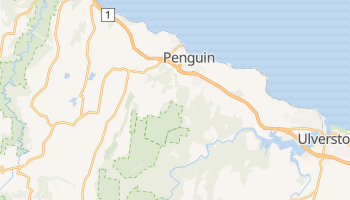 Pingwiny - szczegółowa mapa Google