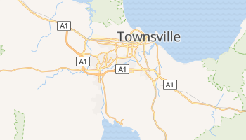 Townsville - szczegółowa mapa Google