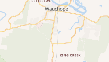 Wauchope - szczegółowa mapa Google