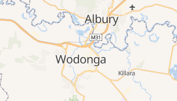 Wodonga - szczegółowa mapa Google