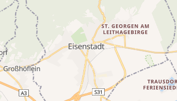 Eisenstadt - szczegółowa mapa Google