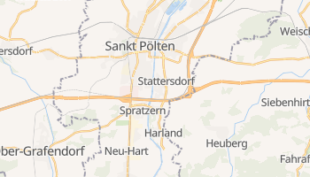 St. Pölten - szczegółowa mapa Google