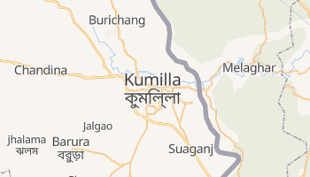 Kumilla - szczegółowa mapa Google