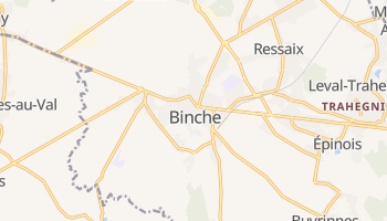 Binche - szczegółowa mapa Google