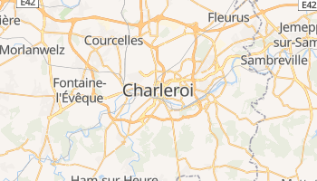 Charleroi - szczegółowa mapa Google