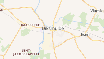 Diksmuide - szczegółowa mapa Google