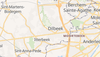 Dilbeek - szczegółowa mapa Google