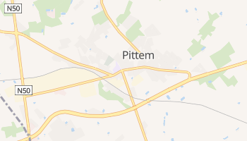 Pittem - szczegółowa mapa Google