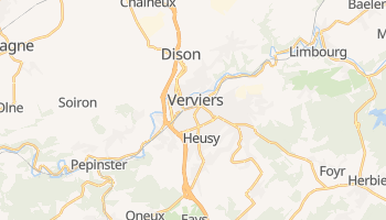 Verviers - szczegółowa mapa Google