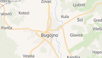 Bugojno - szczegółowa mapa Google
