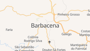 Barbacena - szczegółowa mapa Google