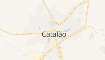 Catalão - szczegółowa mapa Google