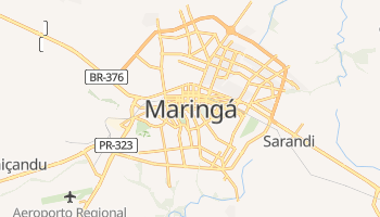 Maringá - szczegółowa mapa Google