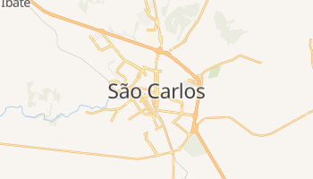 São Carlos - szczegółowa mapa Google