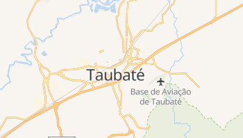 Taubaté - szczegółowa mapa Google