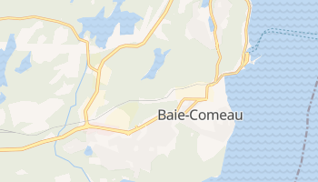 Baie-Comeau - szczegółowa mapa Google