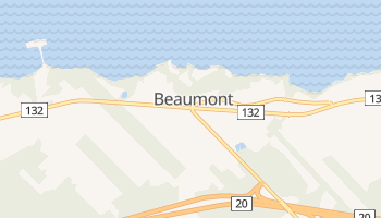 Beaumont - szczegółowa mapa Google