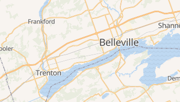 Belleville - szczegółowa mapa Google