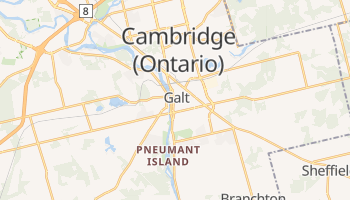 Cambridge - szczegółowa mapa Google