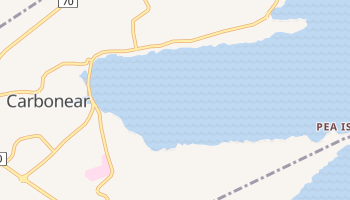 Carbonear - szczegółowa mapa Google