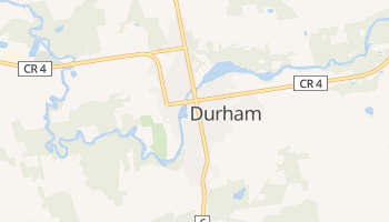 Durham - szczegółowa mapa Google