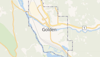 Golden - szczegółowa mapa Google