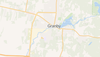 Granby - szczegółowa mapa Google