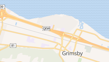 Grimsby - szczegółowa mapa Google